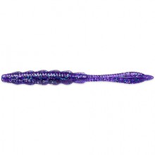 FishUP Scaly FAT 3.2” 060  Dark Violet/Peacock & Silver op. 8szt