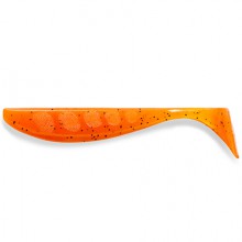 FishUP Wizzle Shad 2" 049 Orange Pumpkin / Black op.10szt