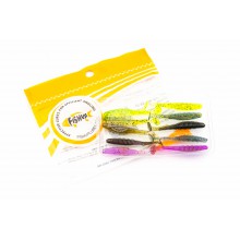 FishUp U-shad 2.5" 6.3cm MIX 9pcs