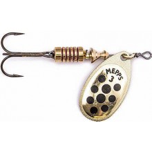 Mepps Aglia Decorees złota/czarne kropki roz.1