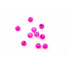 Główki wolframowe slotted w kolorze fluo Pink 3.5mm 0.3g
