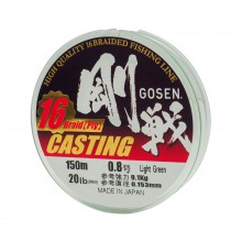 Plecionka GOSEN Casting PE 0.8, 150m, 20lb 9.1kg, 0.153mm