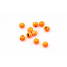 Główki wolframowe slotted w kolorze fluo Orange 4.6mm 0.8g