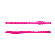 Libra Lures DYING WORM 80mm  (bezzapachowe) 019 Hot Pink