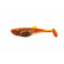 Guma Libra Lures Embrion Shad 3" (7.6cm)  033 Motor Oil Brown - 8szt.