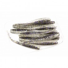 Keitech Shad Impact 3" LT39 Smoke Shiner 10szt.