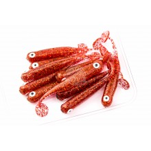 Gumy Great Fish GF1 (49mm) kolor Glitter red  - 10szt.