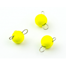 Czeburaszka ołowiana yellow 1.5g - 3szt.