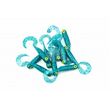 Gumy Great Fish GF1 twister (49mm) Glitter blue - 10szt.