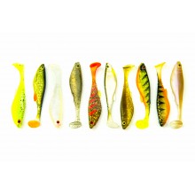 Zestaw Gum Daiwa PX Belly Shad 6cm 2g - 10szt.