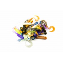 Gumy Great Fish GF1 twister (49mm) MIX1 - 24szt.