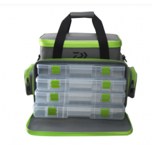 Torba Daiwa Tackle Container L 50x26x32cm + 4 box