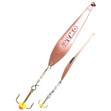 Blszka podlodlodowa Lucky John Vertical Copper 7g 55mm