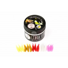 Libra Lures Zestaw Turbo Worm Mini 35mm 15szt. - zapach ser