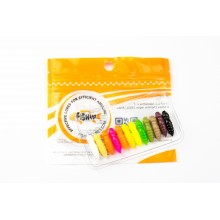 FishUp Zestaw na Pstrąga Pupa 0.9"  22mm MIX 12szt.