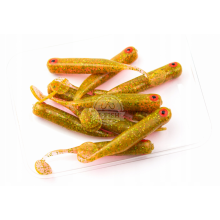 Gumy Great Fish GF1 (70mm) kolor Motor oil green - 6szt.