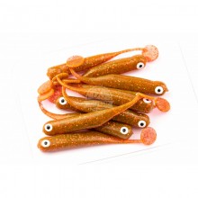 Gumy Great Fish GF1 (70mm) kolor Motor oil red  - 6szt.