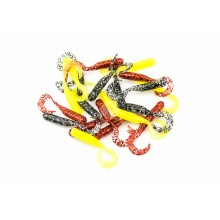 Gumy Great Fish GF1 twister BABY (30mm) MIX6 - 21szt.