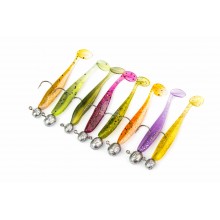 Zestaw gum Fugu Easy Swim 2" MIX 8szt +gł. jigowe