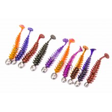 Zestaw Water King Robak 5cm MIX + gł. jigowe