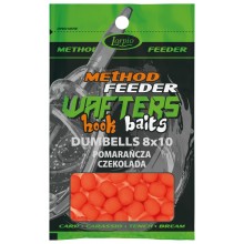 Przynęta Lorpio Wafters 8x10mm Pomarańcza czekolada + GRATIS MIX