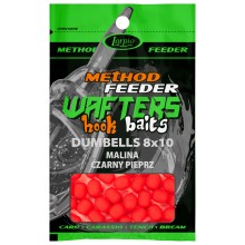 Przynęta Lorpio Wafters 8x10mm Malina czarny pieprz + GRATIS MIX