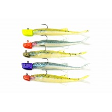 Perch Professor Freakin Minnow 8cm MIX 5szt.+ główki