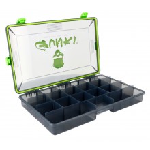 Pudełko Gunki waterproof box-lures L 35.5x23x5cm